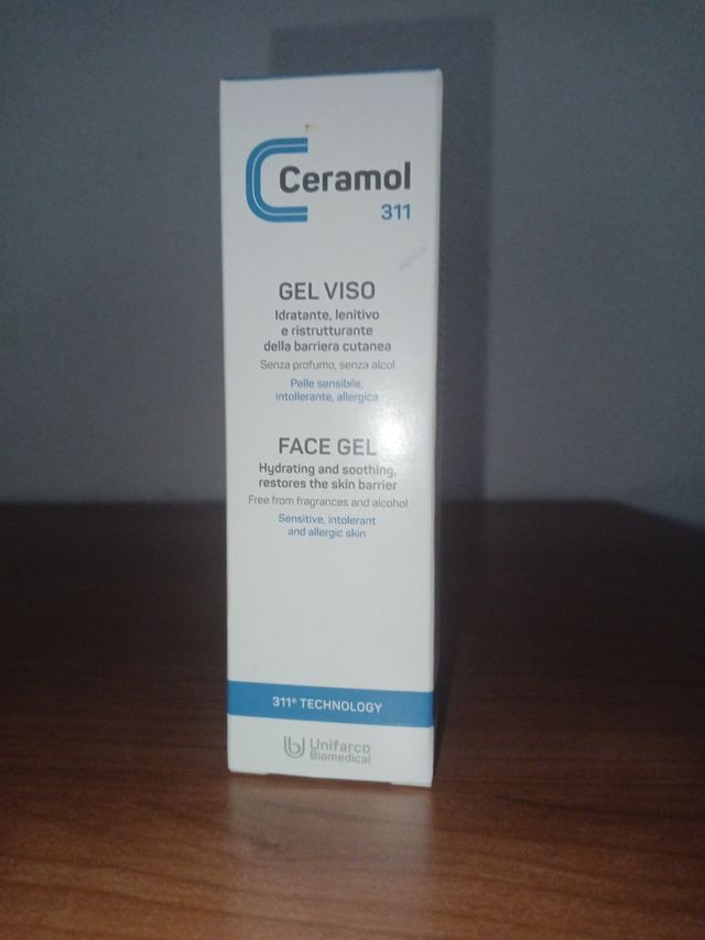 Gel facial hidratante ceramol nuevo