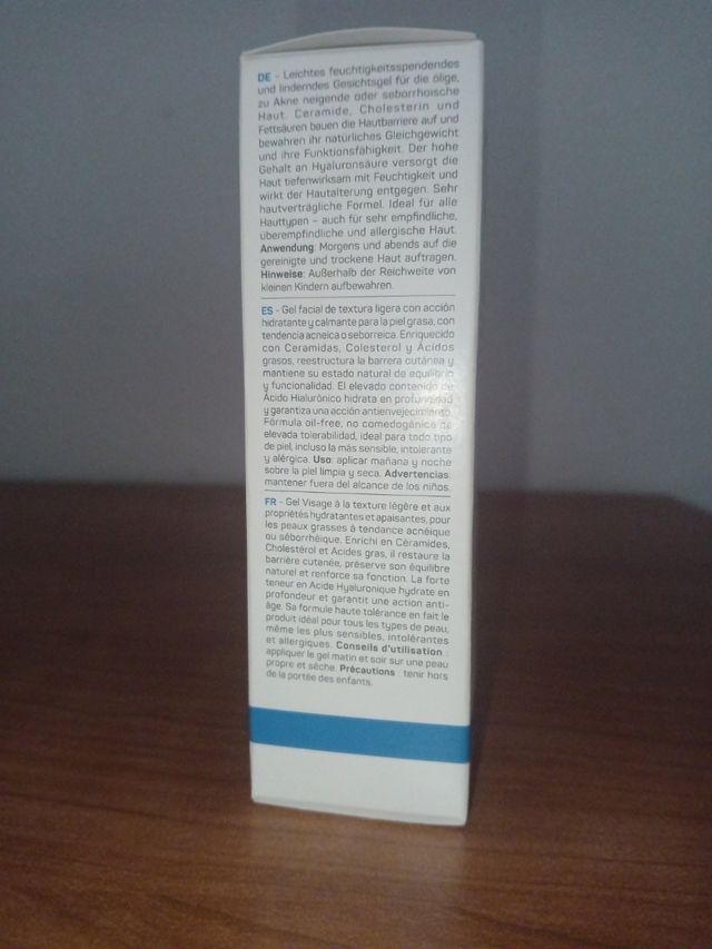 Gel facial hidratante ceramol nuevo