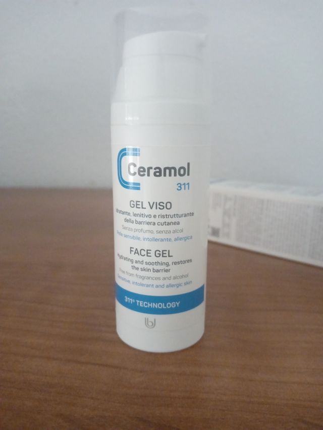 Gel facial hidratante ceramol nuevo