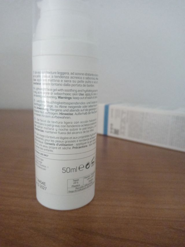 Gel facial hidratante ceramol nuevo