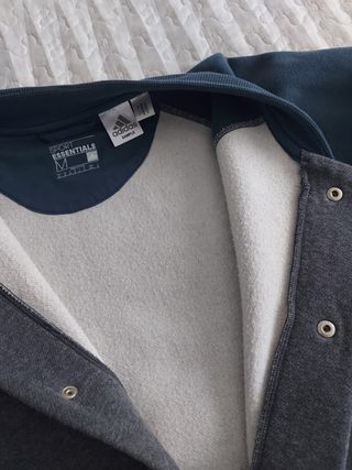 Jersey Adidas Azul y Gris