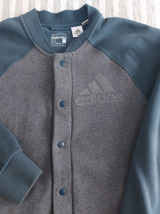 Jersey Adidas Azul y Gris