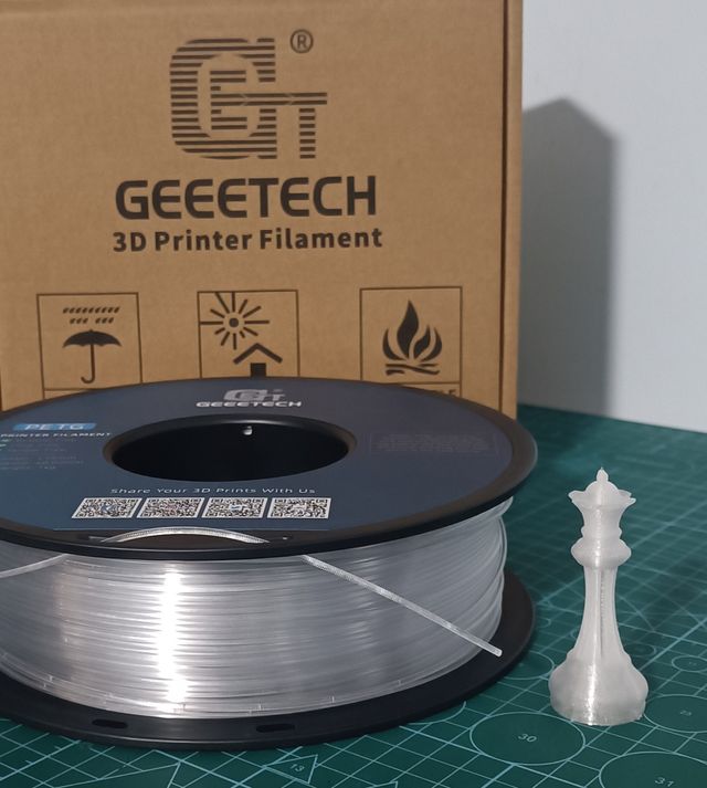 Filamento PETG Trasparente / Chiaro