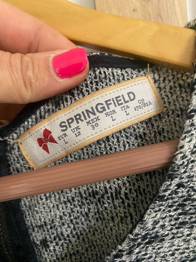 Vestido/Jersey Springfield Talla M/L