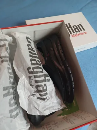 Zapatos Callaghan T40 Negros Nuevos