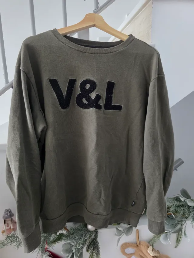 Sudadera Vittorio & Luchino Verde Oliva