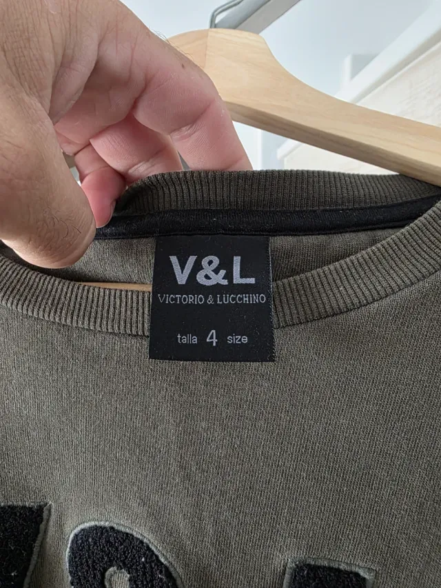 Sudadera Vittorio & Luchino Verde Oliva