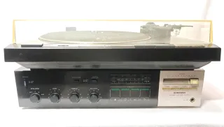 Giradischi Pioneer PL-230 con Amplificatore SA-530