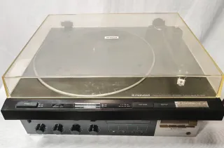 Giradischi Pioneer PL-230 con Amplificatore SA-530