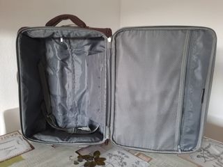 Maleta Jesús del Pozo marrón