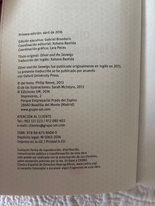 Oliver y las marpelucas