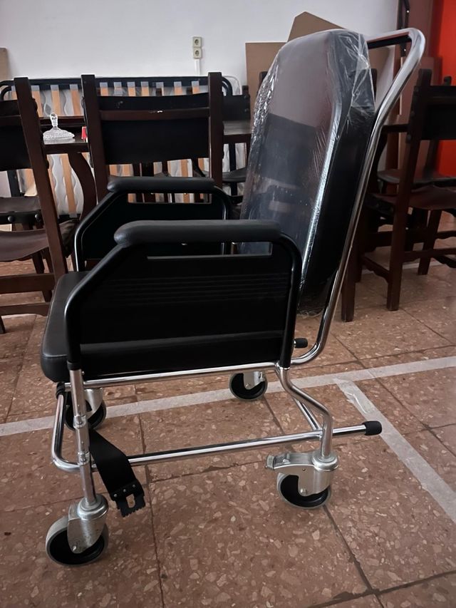 Silla asistencial de ruedas