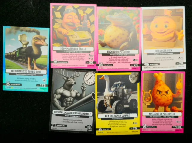 Cartas Brainrot Universo Psicodélico 60ud