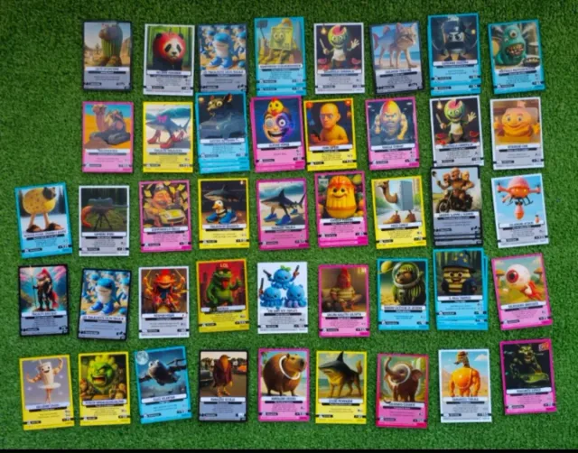 Cartas Brainrot Universo Psicodélico 60ud