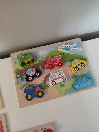 Puzzles de madera para bebés