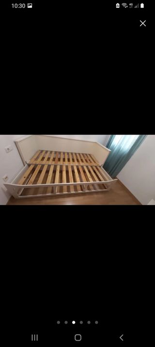 Diván IKEA Hemnes 3 cajones + 2 colchónes