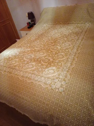 Colcha y funda nórdica floral