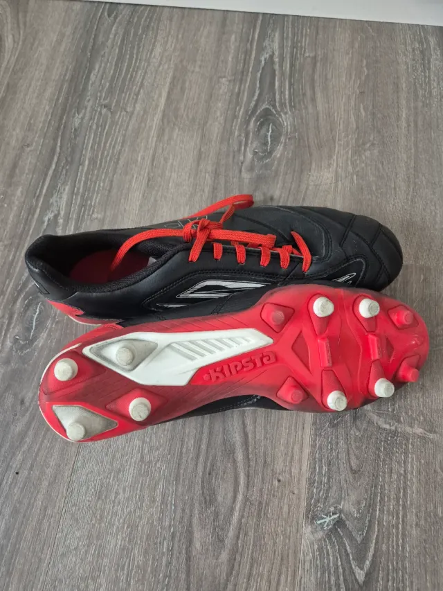 Zapatillas de rugby/fútbol negras