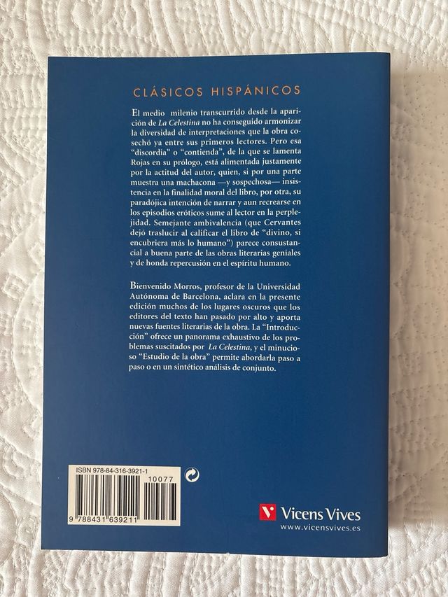 La Celestina N/c (clasicos Hispanicos) (Clasico...