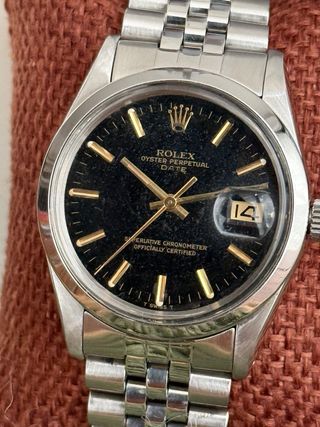 Rolex Oyster Perpetual Date Negro