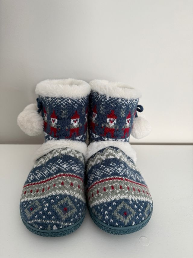 Zapatillas Navideñas