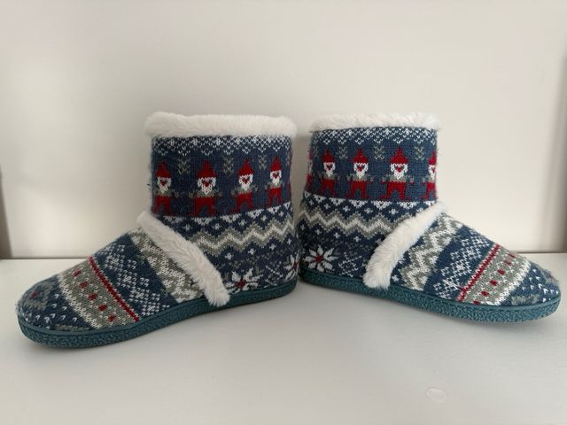 Zapatillas Navideñas