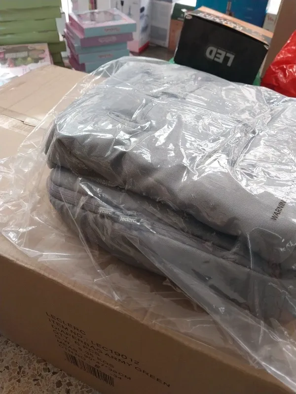 Saco Invierno Bebé Leclerc Gris