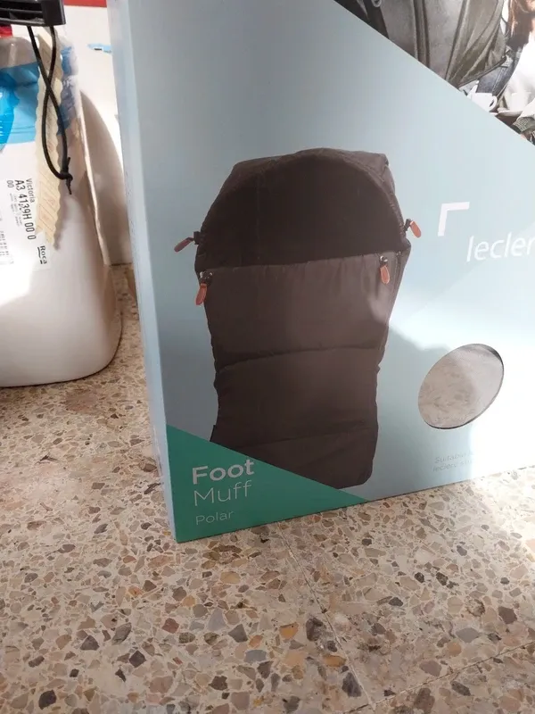 Saco Invierno Bebé Leclerc Gris