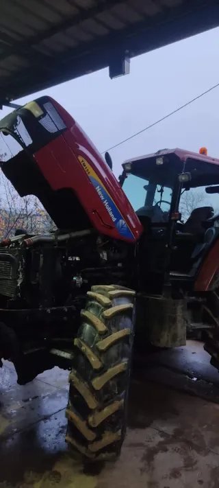 New Holland TM155 + Desbrozadora Cancela