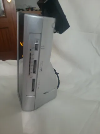 Radio Despertador My Droid Plata y Negro