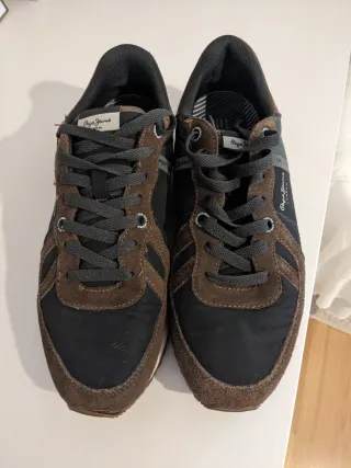 Zapatillas Pepe Jeans Talla 43 Marrón/Negro/Gris