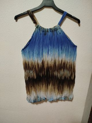 ¡REBAJA! Top sin mangas con estampado tie-dye