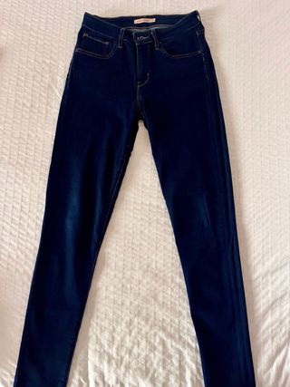 Calças Levis Mulher Azuis