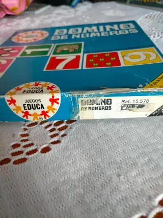 Domino de números Educa