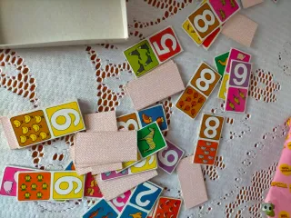 Domino de números Educa