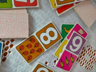 Domino de números Educa