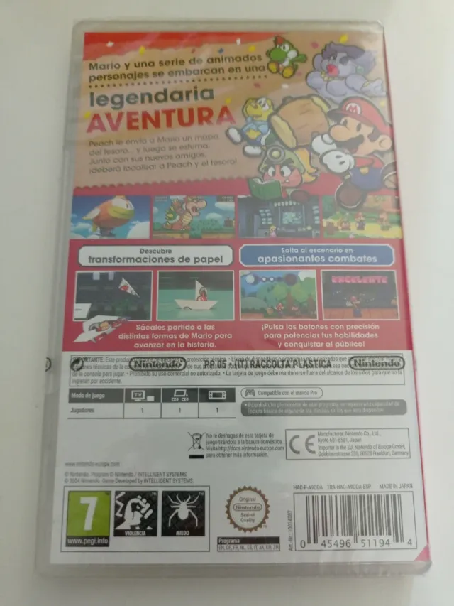 Paper Mario: La Puerta Milenaria Nintendo Switch