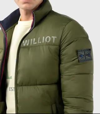 Chaqueta Williot verde acolchada