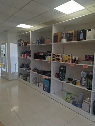 Estantería de comercio