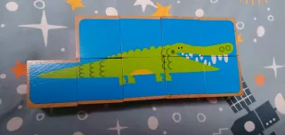 Puzzle Hape Animales Zoo 9 Piezas 24m+