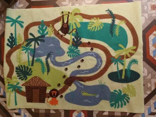 Alfombra infantil Ikea jungla