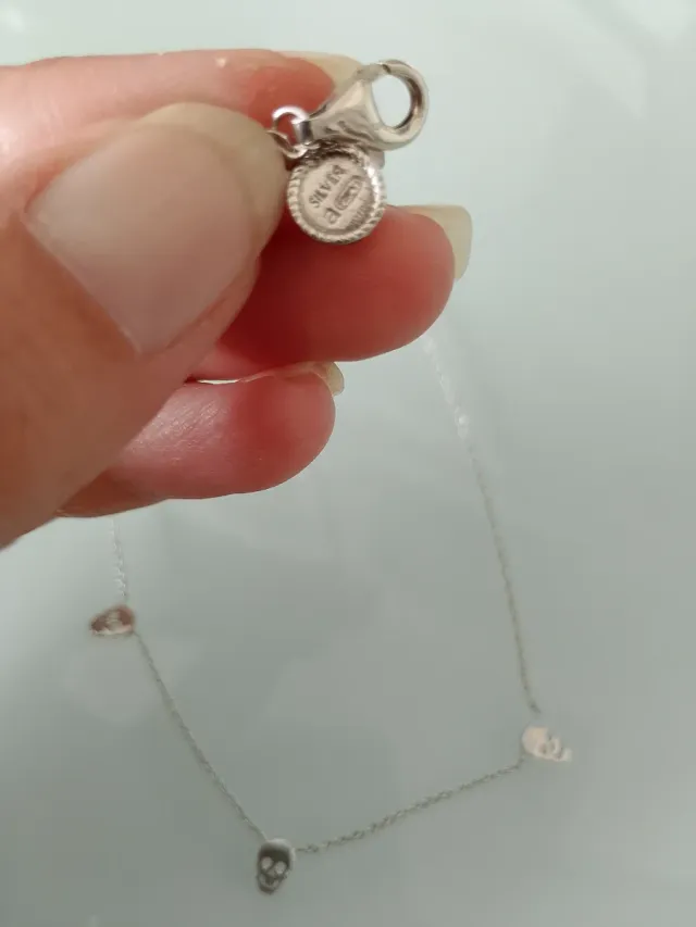 Collar Calaveras Plata Aristocrazy