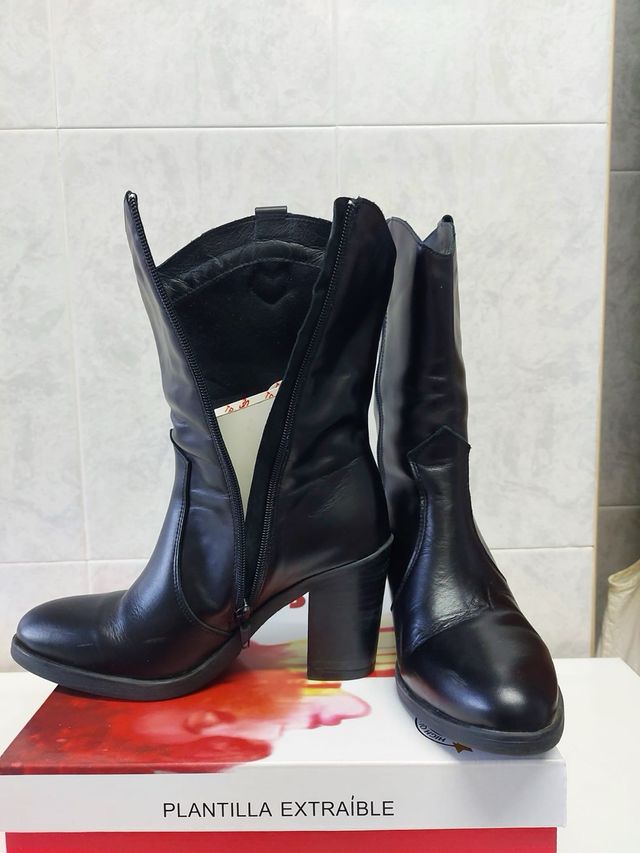 Botines 30s TREINTAS negros talla 37