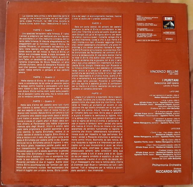 I Puritani Bellini Caballé Kraus Muti EMI