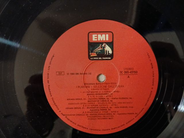 I Puritani Bellini Caballé Kraus Muti EMI