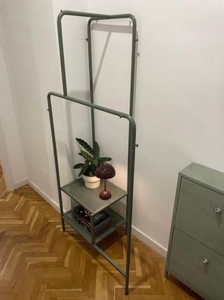 Appendiabiti NIKKEBY Ikea in metallo verde