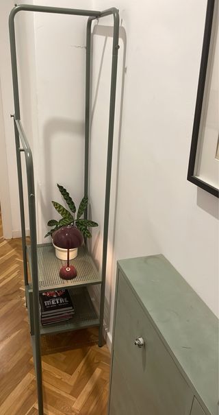 Appendiabiti NIKKEBY Ikea in metallo verde