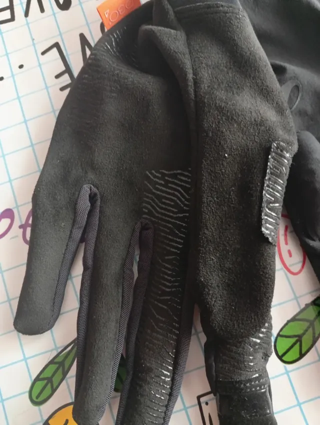 Guantes de ciclismo negros Talla XL