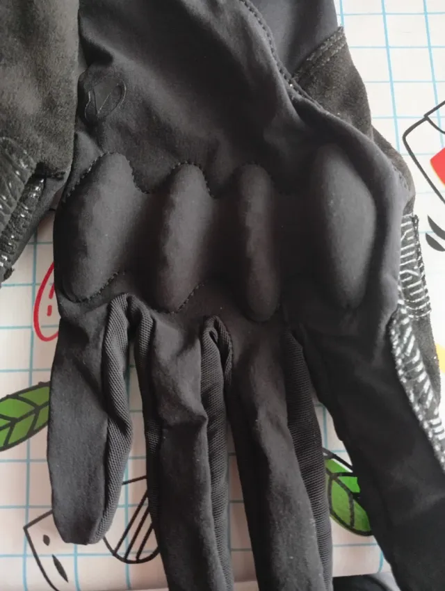 Guantes de ciclismo negros Talla XL