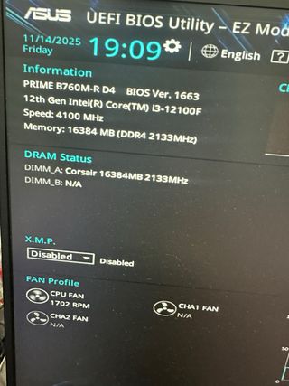 Placa Base Asus PRIME B760M-R D4#528JUH